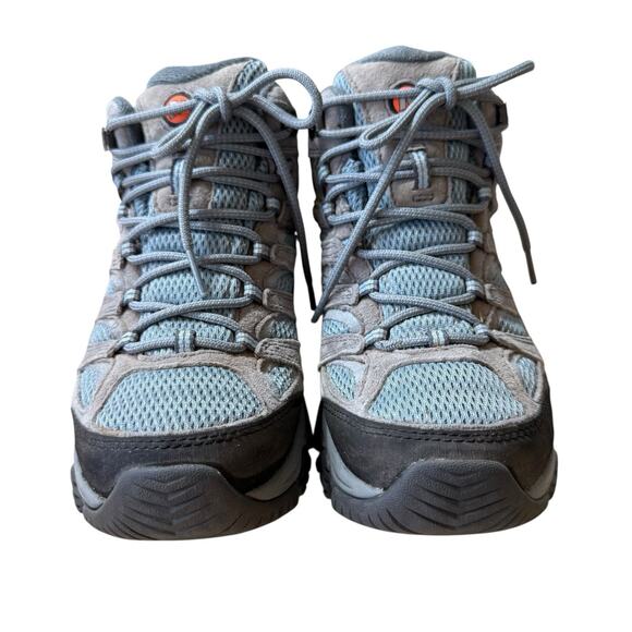 Merrell Moab 3 Mid Waterproof Hiking Boots Womens 9.5 Granite J036328 Outdoors - Picture 2 of 10